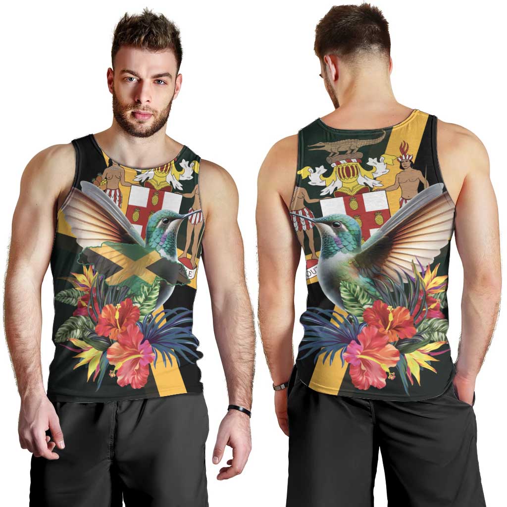 Jamaica Hummingbird Men Tank Top Jumieka Tropical - Wonder Print Shop