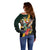 Jamaica Hummingbird Off Shoulder Sweater Jumieka Tropical - Wonder Print Shop