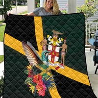 Jamaica Hummingbird Quilt Jumieka Tropical - Wonder Print Shop