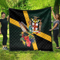 Jamaica Hummingbird Quilt Jumieka Tropical - Wonder Print Shop