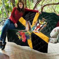 Jamaica Hummingbird Quilt Jumieka Tropical - Wonder Print Shop