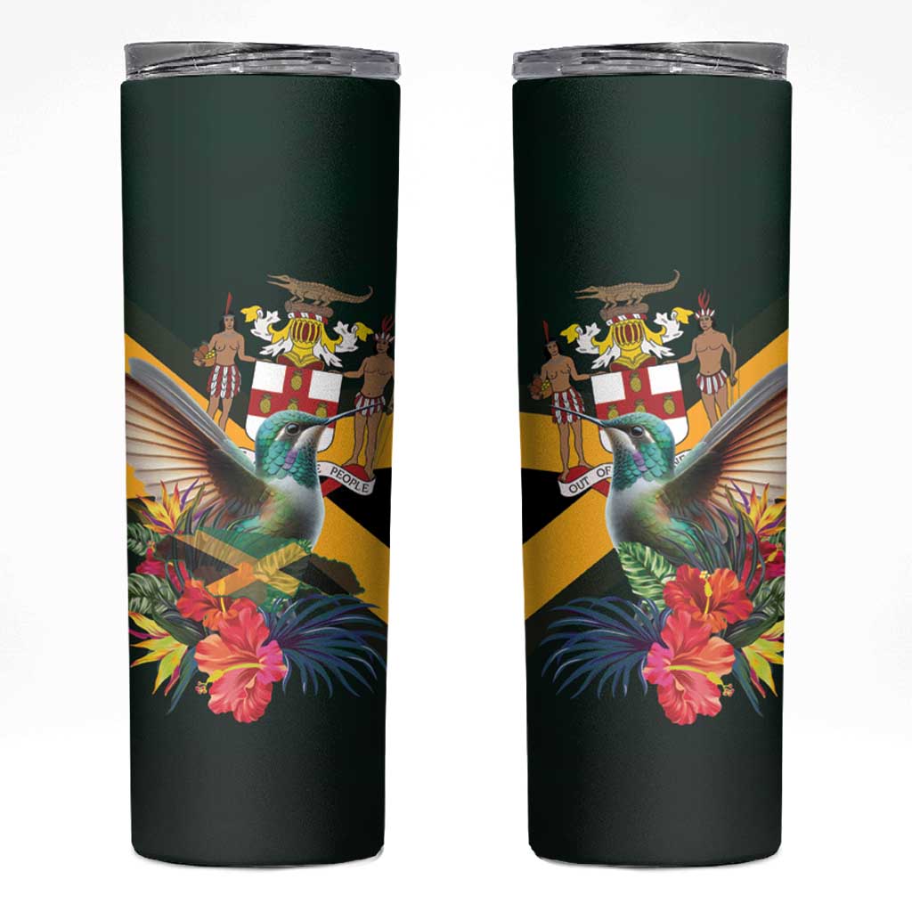 Jamaica Hummingbird Skinny Tumbler Jumieka Tropical - Wonder Print Shop
