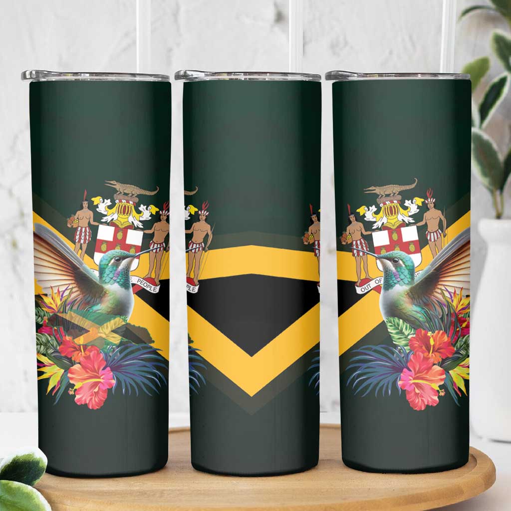 Jamaica Hummingbird Skinny Tumbler Jumieka Tropical - Wonder Print Shop