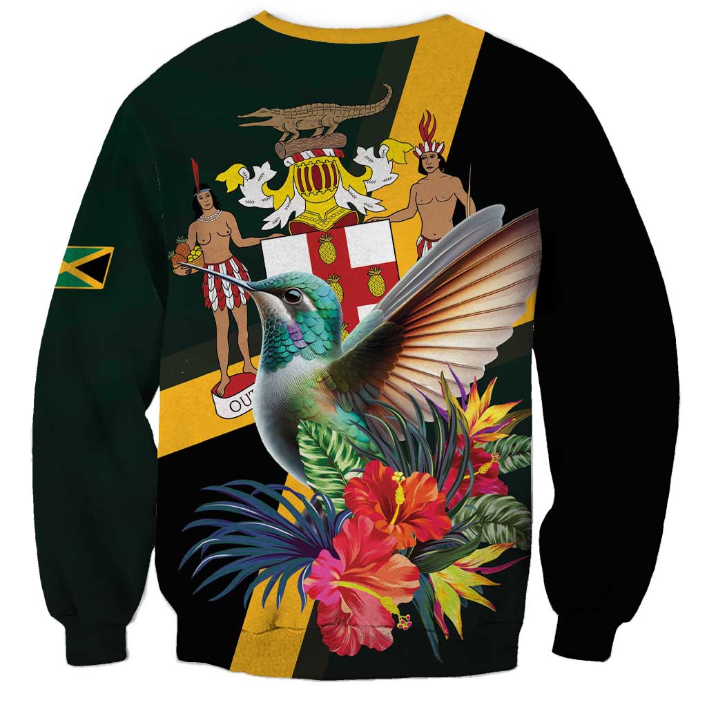 Jamaica Hummingbird Sweatshirt Jumieka Tropical - Wonder Print Shop