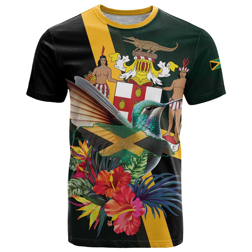 Jamaica Hummingbird T Shirt Jumieka Tropical - Wonder Print Shop