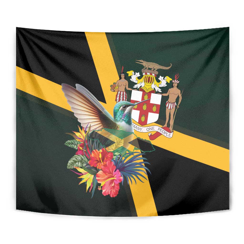 Jamaica Hummingbird Tapestry Jumieka Tropical - Wonder Print Shop