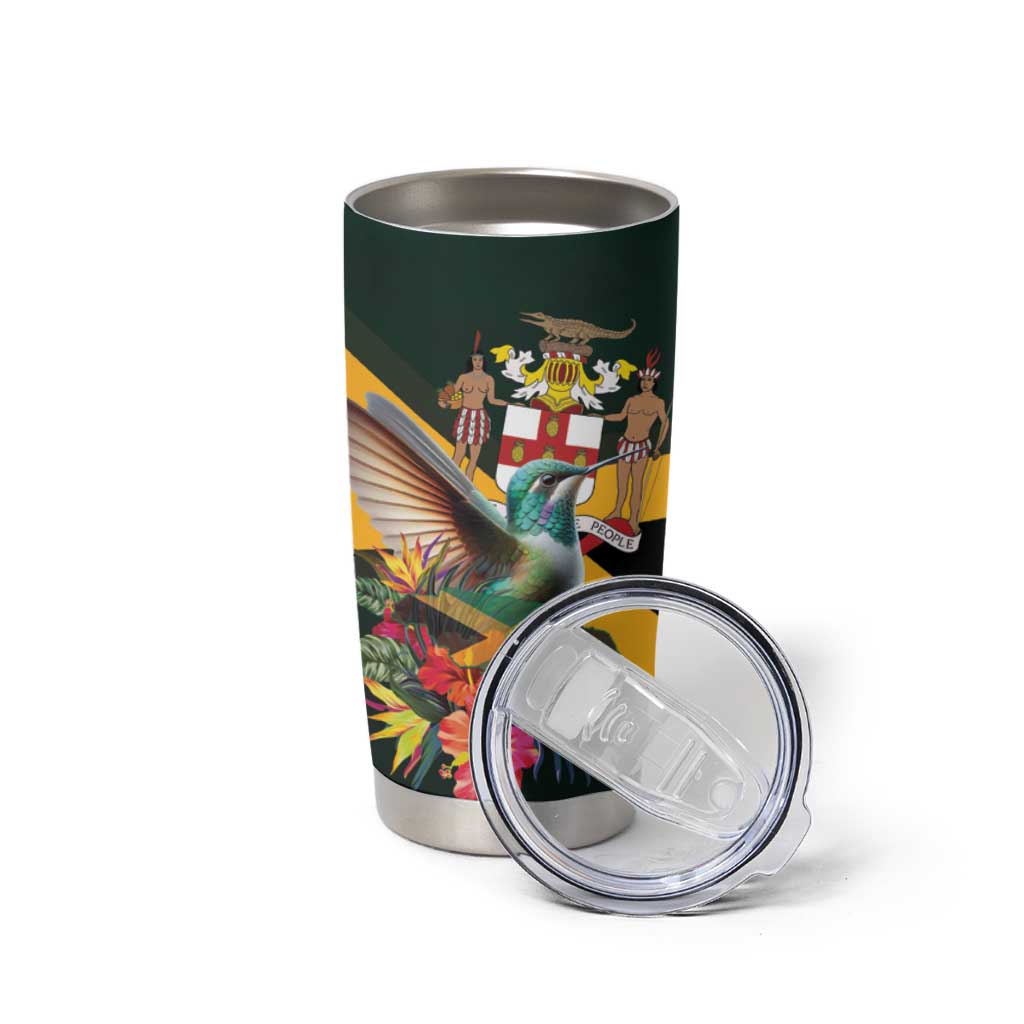 Jamaica Hummingbird Tumbler Cup Jumieka Tropical - Wonder Print Shop