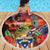 Puerto Rico Coqui Frog Sunset Beach Blanket Isla Del Encanto Tropical Vibe - Wonder Print Shop