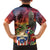 Puerto Rico Coqui Frog Sunset Family Matching Short Sleeve Bodycon Dress and Hawaiian Shirt Isla Del Encanto Tropical Vibe - Wonder Print Shop