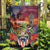 Puerto Rico Coqui Frog Sunset Garden Flag Isla Del Encanto Tropical Vibe - Wonder Print Shop