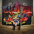 Puerto Rico Coqui Frog Sunset Hooded Blanket Isla Del Encanto Tropical Vibe - Wonder Print Shop