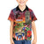 Puerto Rico Coqui Frog Sunset Kid Hawaiian Shirt Isla Del Encanto Tropical Vibe - Wonder Print Shop