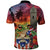 Puerto Rico Coqui Frog Sunset Polo Shirt Isla Del Encanto Tropical Vibe - Wonder Print Shop