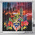 Puerto Rico Coqui Frog Sunset Shower Curtain Isla Del Encanto Tropical Vibe - Wonder Print Shop