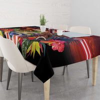 Puerto Rico Coqui Frog Sunset Tablecloth Isla Del Encanto Tropical Vibe - Wonder Print Shop