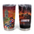 Puerto Rico Coqui Frog Sunset Tumbler Cup Isla Del Encanto Tropical Vibe - Wonder Print Shop