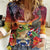 Puerto Rico Coqui Frog Sunset Women Casual Shirt Isla Del Encanto Tropical Vibe - Wonder Print Shop