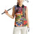 Puerto Rico Coqui Frog Sunset Women Sleeveless Polo Shirt Isla Del Encanto Tropical Vibe - Wonder Print Shop