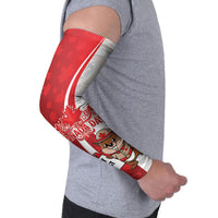 Personalised Canada Day Arm Sleeves Beaver Mountie Maple Leaves