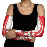 Personalised Canada Day Arm Sleeves Beaver Mountie Maple Leaves