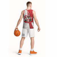 Personalised Canada Day Basketball Jersey Beaver Mountie Maple Leaves