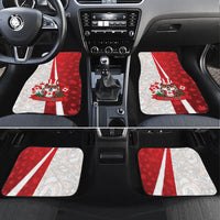 Personalised Canada Day Car Mats Beaver Mountie Maple Leaves