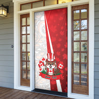 Personalised Canada Day Door Cover Beaver Mountie Maple Leaves