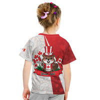 Personalised Canada Day Kid T Shirt Beaver Mountie Maple Leaves