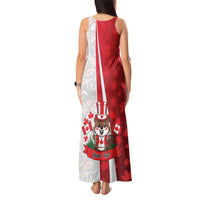 Personalised Canada Day Tank Maxi Dress Beaver Mountie Maple Leaves