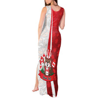 Personalised Canada Day Tank Maxi Dress Beaver Mountie Maple Leaves
