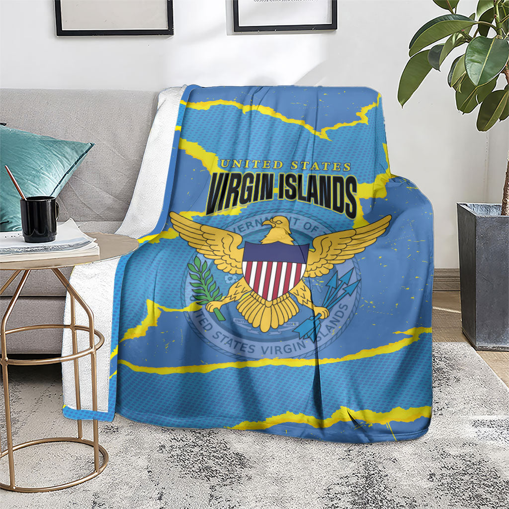 US Virgin Islands Blanket Grunge Stylized