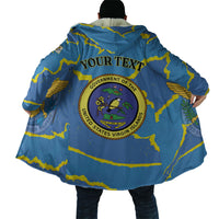 Personalized US Virgin Islands Cloak Grunge Stylized