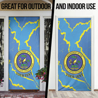 Personalized US Virgin Islands Door Cover Grunge Stylized