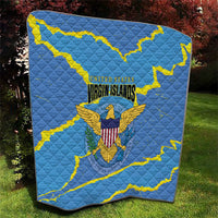 US Virgin Islands Quilt Grunge Stylized