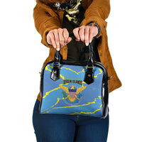 US Virgin Islands Shoulder Handbag Grunge Stylized