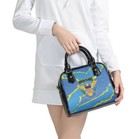 US Virgin Islands Shoulder Handbag Grunge Stylized