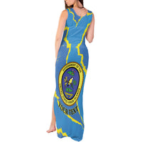 Personalized US Virgin Islands Tank Maxi Dress Grunge Stylized