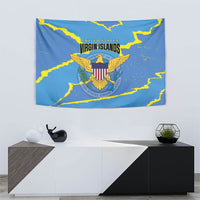 US Virgin Islands Tapestry Grunge Stylized