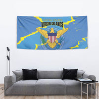 US Virgin Islands Tapestry Grunge Stylized