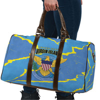 US Virgin Islands Travel Bag Grunge Stylized