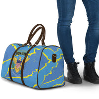 US Virgin Islands Travel Bag Grunge Stylized