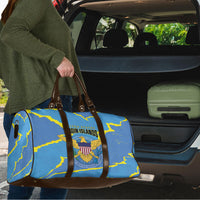 US Virgin Islands Travel Bag Grunge Stylized