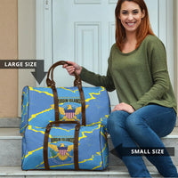 US Virgin Islands Travel Bag Grunge Stylized