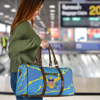 US Virgin Islands Travel Bag Grunge Stylized