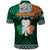 Ireland Polo Shirt Irish Shamrock Mix Celtic Knotwork Pattern - Wonder Print Shop