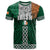 Ireland T Shirt Irish Shamrock Mix Celtic Knotwork Pattern - Wonder Print Shop