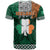 Ireland T Shirt Irish Shamrock Mix Celtic Knotwork Pattern - Wonder Print Shop