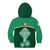Ireland Kid Hoodie Irish Shamrock Harp Mix Celtic Pattern - Wonder Print Shop