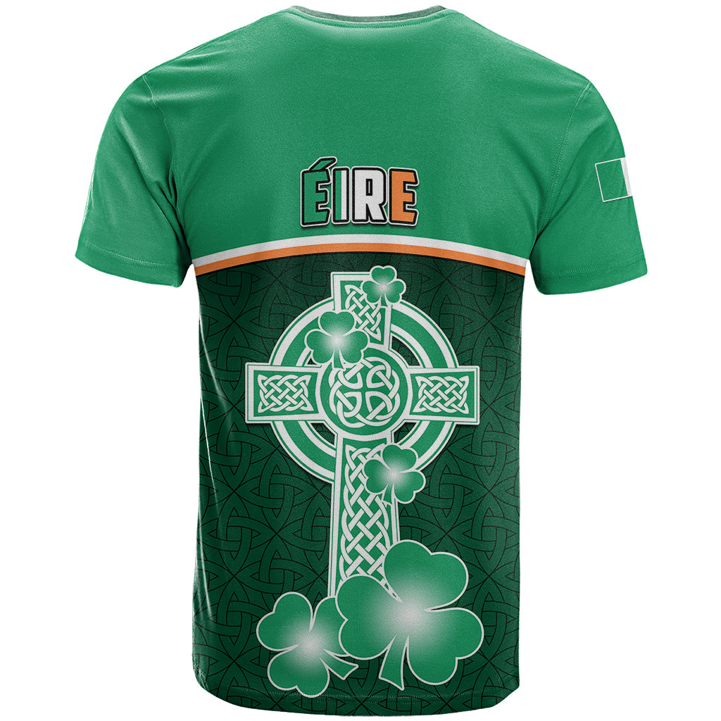 Ireland T Shirt Irish Shamrock Harp Mix Celtic Pattern - Wonder Print Shop