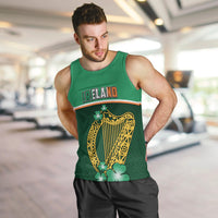 personalised-ireland-men-tank-top-irish-shamrock-harp-mix-celtic-pattern